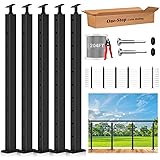Gyykzz 36" One-Stop Cable Railing Post Kit, 5Pack