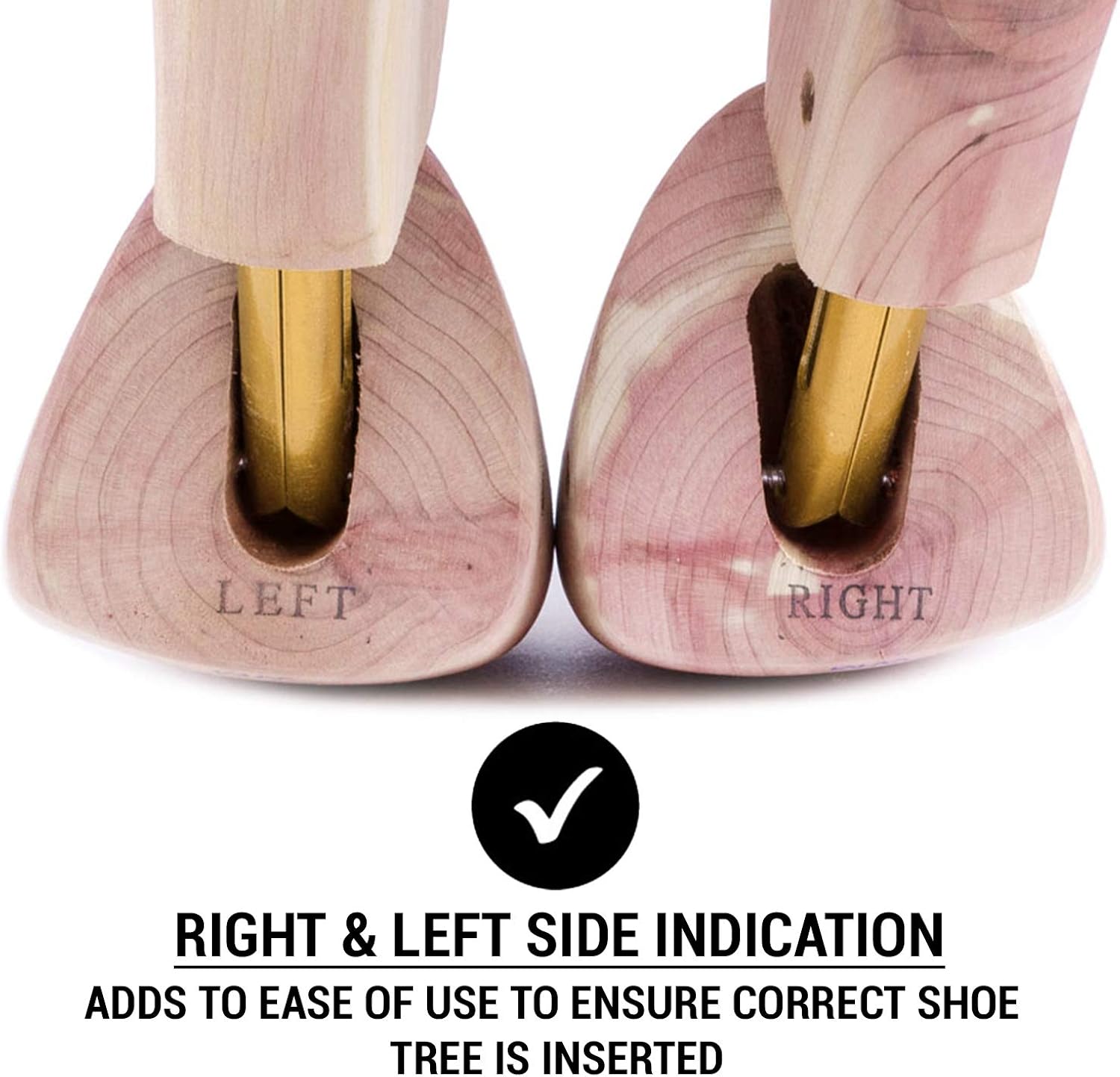 FootFitter Western Cedar Boot Tree - Best Shoe Trees for Western Cowboy Style Boots with USA Wood - CW12: Shoes