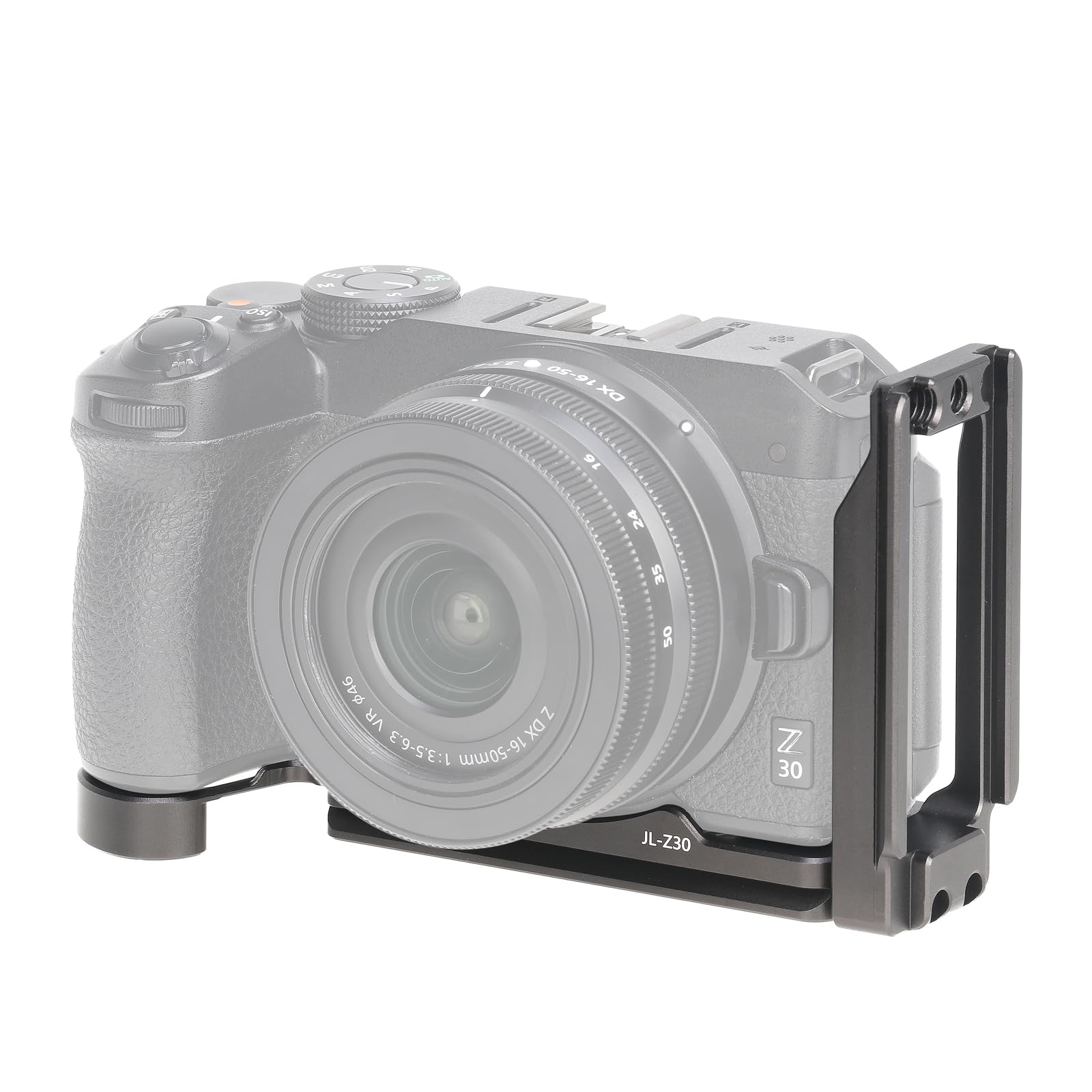 FOTGA Quick Release Plate L-Angle Vertical Quick Release Plate L-Bracket for Nikon Z30 Camera, Compatible with DJI Ronin RS2/RSC2/RS3/RS3 Pro/RS3 Mini Gimbal Stabiliser Arca Swiss Tripod — image 1
