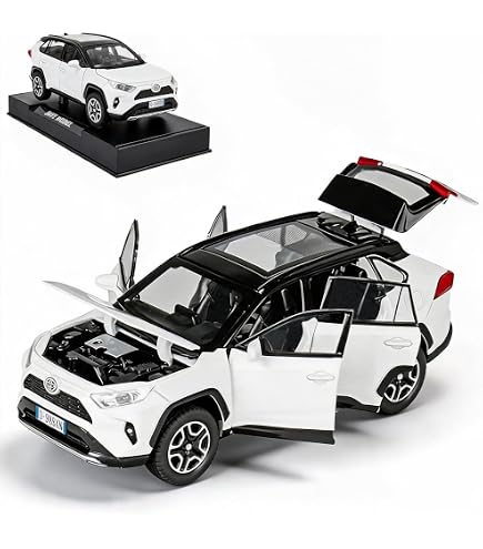 Amazon.com: Matchbox 2023 Toyota RAV4 TRD [White] 17/125, 1:64
