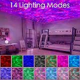 ibell Galaxy Projector Star Projector 360° Rotation Night Light with Timer view 2