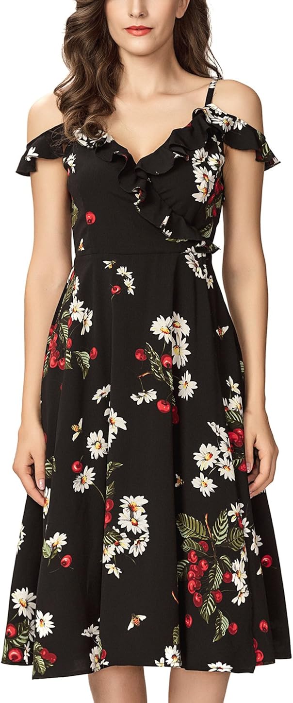 cold shoulder midi