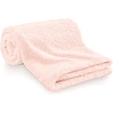 KeaBabies Soft Fleece Baby Blanket for Girls, Boys (1pk Serene, Blush) | 30x40 Ultra Soft Nursery Bed Blanket for Newborns, Boy, Girl, Infant, Kids, Cozy Toddler Blankets, Stroller, Car Seat, Travel