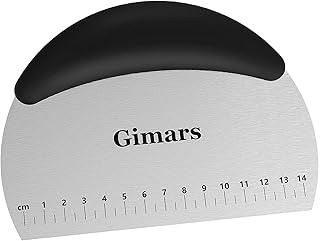 Gimars Edelstahl Backen Teigschneider Teigschaber