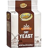Shibolim Instant Dry Yeast, 1.1 lb | Fast-Rising Yeast for Rapid Rise | Great for Challah, Bread, Pizza &amp; More | Kosher | Vacuum-Sealed