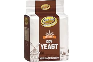 Shibolim Instant Dry Yeast, 1.1 lb | Fast-Rising Yeast for Rapid Rise | Great for Challah, Bread, Pizza & More | Kosher | Vacuum-Sealed
