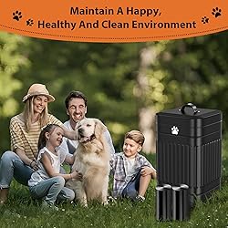 Kopuncare Dog Poop Trash Can Outside, 5L/1.3Gal