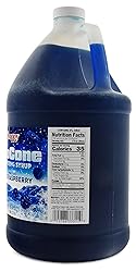 Snappy Blue Raspberry Sno Cone Syrup, 1 Gallon
