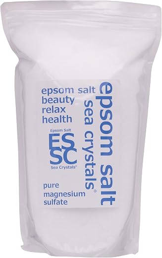 シークリスタルス (Sea Crystals) シークリスタルス 国産 エプソムソルト (硫酸マグネシウム) 入浴剤 浴用化粧品 計量スプーン付 無香料 2.2㎏約14回分
