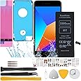 ReuWeu Replacement for iPhone 7 Battery 4.7" All Carriers Upgraded Capacity with Repair Tool Kit