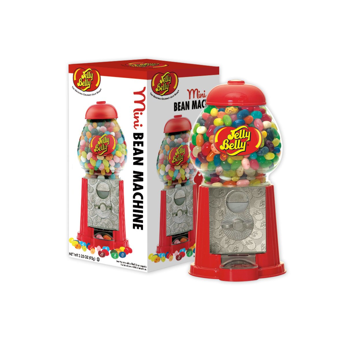 Jelly Belly Mini Bean Machine Jelly Bean Dispenser, Includes 3.25oz of Jelly Belly