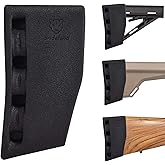 BOOSTEADY Synthetic Latex Rubber Slip-On Recoil Reducing Pad for Rifle and Shotgun Size Options