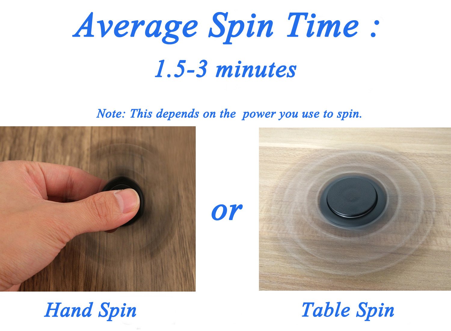 Reliatronic Hand Spinner with Hybrid Ceramic Bearing - Finger Spinner For ADD, ADHD, Anxiety and Stress Relief Suitable for Adults and Kids