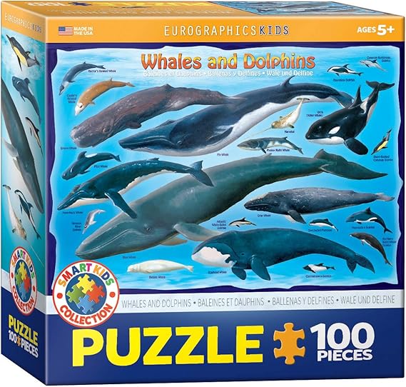 Eurographics Wale Und Delfine 100 Teile Puzzle Amazon De Spielzeug