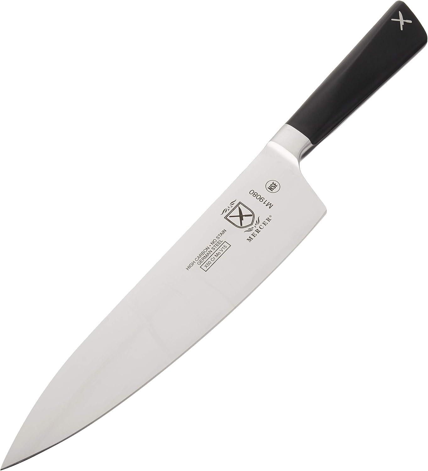 Mercer Culinary M19080 Zum Chef's Knife, Stainless Steel, 9.7 x 2.5 x 35.6 cm, 20 cm