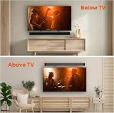 PUTORSEN Soundbar Mount Brackets for TV Under Mount Adjustable 15 kg view 5
