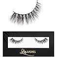 Lilly Lashes Doha 3D Mink Lashes, The Original Lilly Lash for Wispy & Natural Look, Reusable Eyelashes up to 25x, Fluffy Eyelashes, Strip Lashes, Lash Glue not Included