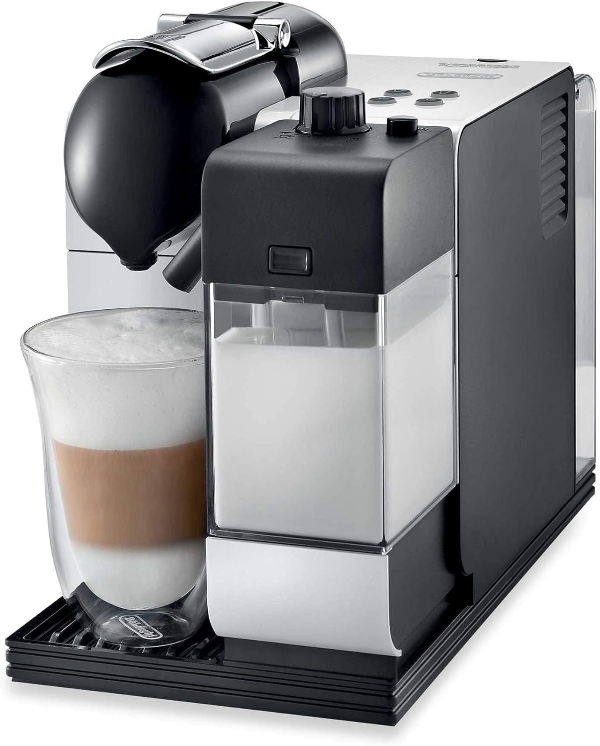 De'Longhi EN520W Lattissima Plus Espresso and Cappuccino Machine with Nespresso Capsule System, White (Renewed)