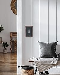 TREEWELL 4-Pack Single Toggle Light Switch Cover