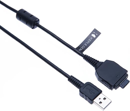 Cable de Cámara USB Compatible con Sony Cyber-Shot DSC-W55 / L, DSC-W55