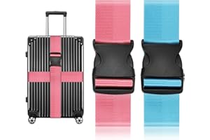 Luggage Strap for Suitcases Adjustable Suitcase Straps Sangle Pour Valise De Voyage Travel Belt Accessories for Traveling to 