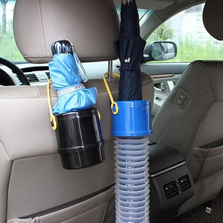 Amazon Cogeek車折りたたみ格納式折りたたみ傘ホルダーバケツコンテナ ブルー G Kas722 収納 ホルダー 車 バイク