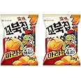 Generic Orion Turtle Chip Spicy Flavors Combination/Netflix Movie Night K-Snack Party Sets / 2024 New Flavors (Mala 80g x 2)