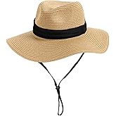 Girls Floppy Beach-Hat Wide-Brim - Summer Travel Straw-Sun-Hat for Kids 5 to 19 Years (21.26" for 5-9T; 22.05" for 9-19T)