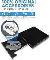 Maxesla USB 3.0 Type C DVD Drive SD TF Card Reader Burner for Windows Mac view 3