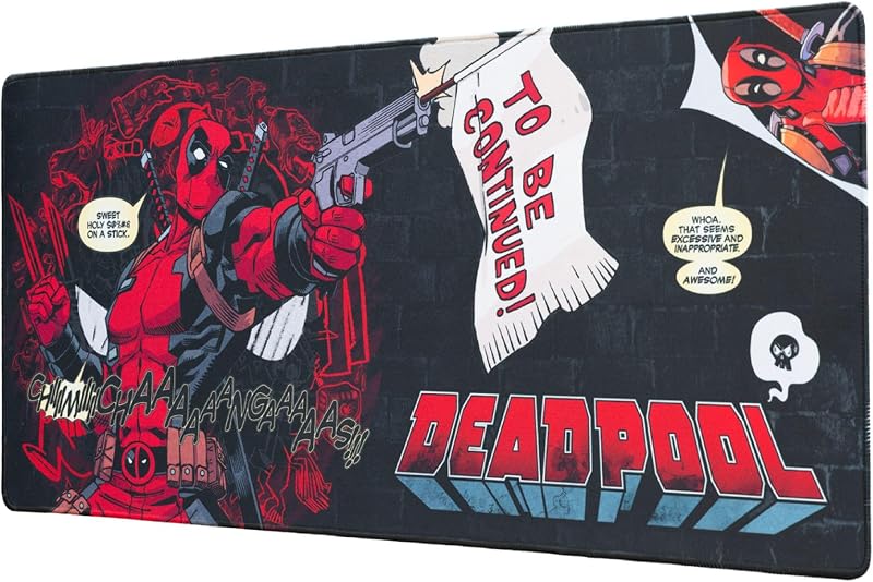 | Tapis de Souris XL Marvel Deadpool | sous-Main Bureau