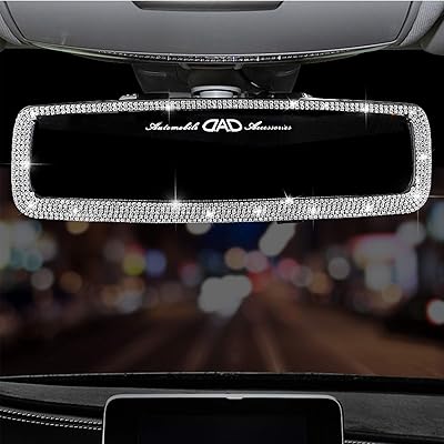 Buy Yidexin Bling Car Mirror Accessories For Women Men Rhinestone Car Rear View Mirror Crystal Diamond Rear View Mirror Cover For Women Online In Turkey B08yn6n2wz