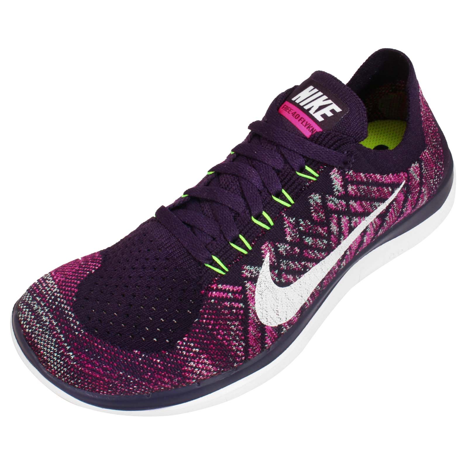 Nike Womens Wmns Free Flyknit Grand Purple White Desertcart