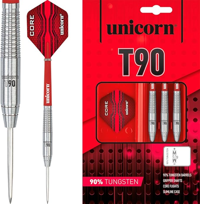 Unicorn T90 Darts Core XL Style 2 26g With Darts Corner Curvy