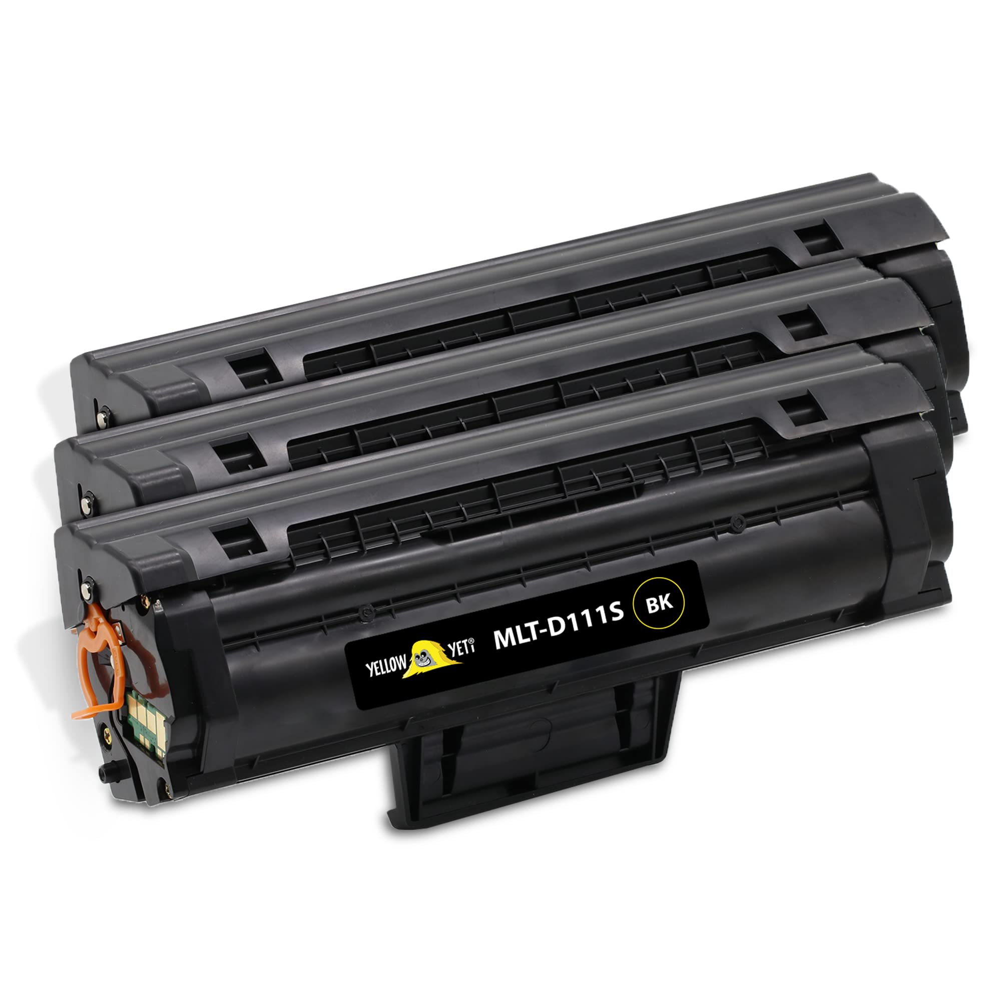 YELLOW YETI MLT-D111S Toner Cartridge Compatible with Samsung Xpress M2020 M2020W M2021 M2022 M2022W M2026 M2026W M2070 M2070F M2070FW M2070W M2078 M2078W Black, 3 Pack
