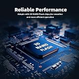 KingSpec 1TB M.2 NVMe Gen3x4 SSD 2280 2400MB/s 3D NAND TLC/QLC view 4