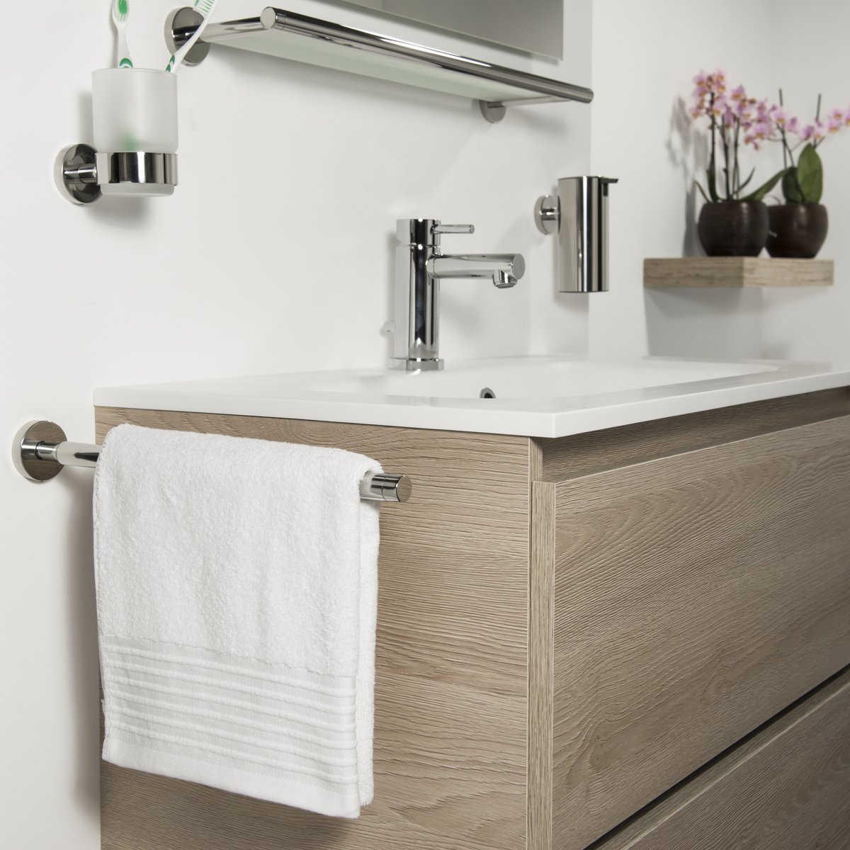 Como doblar toallas de lavabo | Toallas de baño y de playa de calidad