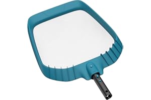 SORSWEET Pool Net, Heavy Duty 20.4" Pool Skimmer Net, Fine Mesh Leaf Skimmer Net for Cleaning Pool, Fits Standard 1-1/4" Pole, Pole Not Included