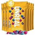 Unreal Dark Chocolate with Crispy Quinoa, Zero Sugar Alcohols, Non-GMO, 5 Oz (Pack of 6)