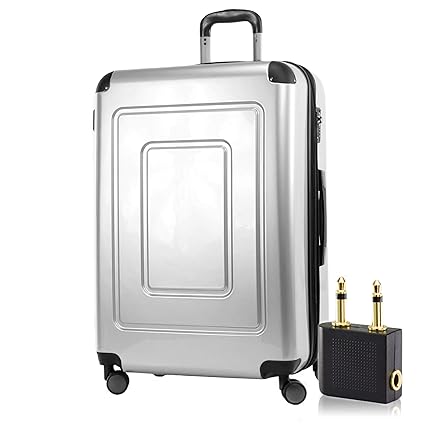 Happy Trolley - Lugano Hartschalen-Koffer Koffer Trolley Rollkoffer Reisekoffer Lugano, sehr leicht + stabil, TSA, 76 cm, 113