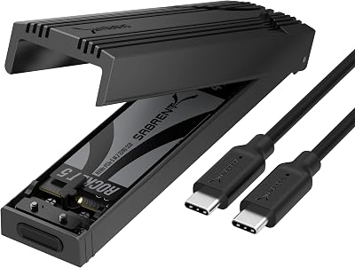 SABRENT NVMe Enclosure USB C 10Gbps M.2 EC-PNVO Aluminium