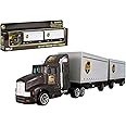 Daron UPS Die Cast Tractor with 2 Trailers