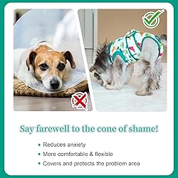 V.PET.B.R Dog Surgery Recovery Suit,Female Male Dog