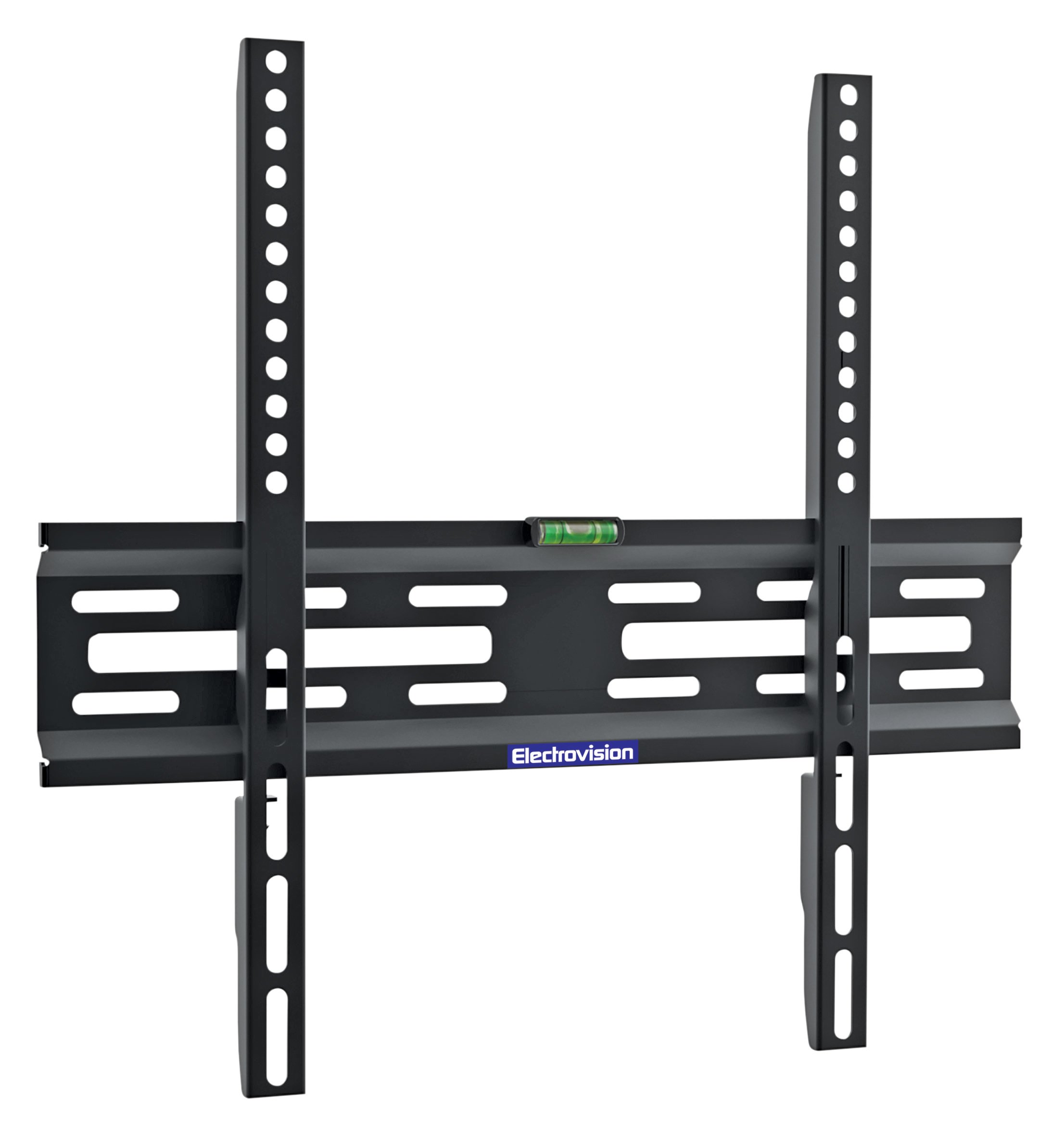 MP Essentials Universal 24" - 65" Fixed TV Wall Mounting Mount Bracket with Integrated Spirit Level - Hold up to 50kg (Screen Size 24-42 inch)