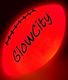 Official Size LED Light Up Football-Tough-Better Than Glow In The Dark
