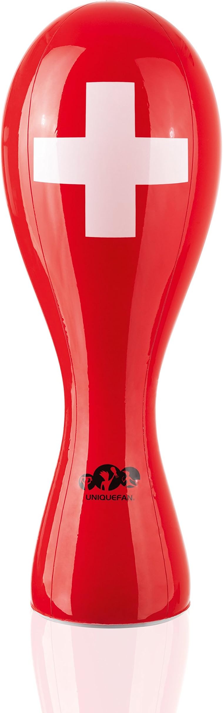 UniqueFan NEW Inflatable Plastic Trophy Cup Switzerland 52cm Fan-Fun for World Champions & trophy hunters! Unique Fan-Merchandise for Football Stadium, Public Viewing and Fan-Decoration Russia 2018