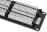 TRENDnet 48-Port Cat5e UTP Patch Panel RJ45 Krone 100Mhz Rackmount Black view 7