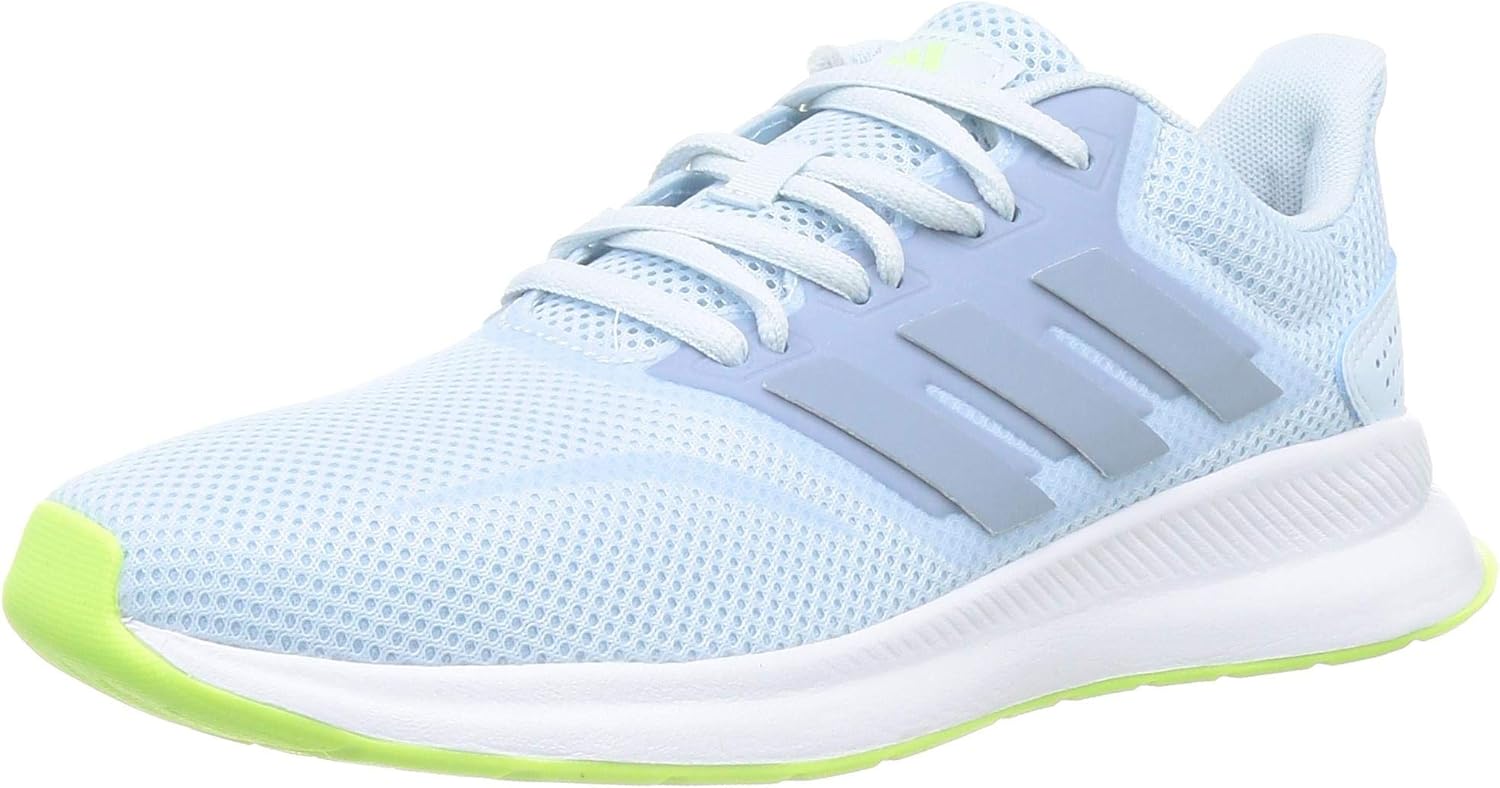 adidas Runfalcon Womens Shoes, Color Sky Tint/Tactile Blue/Signal Green, Size 38 2/3: Buy Online 