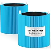 Leemone Blue Pure 311i Max AllergenBlock Replacement Filter Compatible with Blue Pure 311i Max Air Purifier, Activated Carbon Filter,2 Pack