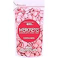 Mother's Day Merckens Pink Chocolate Melting Wafers in 2 Pound Resealable Bulk Bag Perfect For Dipping, Deserts, Baking And More - by KIDU
