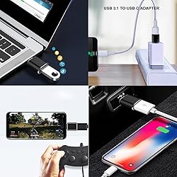 USB C to USB Adapter, USB C Adapter, Type C Male to